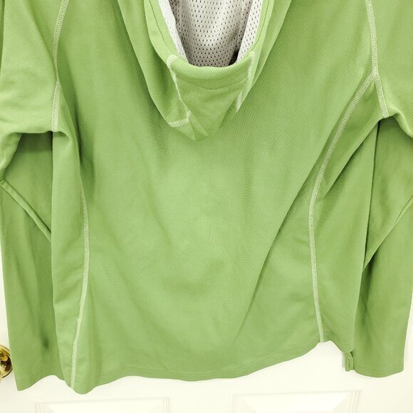 Exofficio Insect Shield Full Zip Performance Hoodie S Light Ivy Green - Picture 11 of 16
